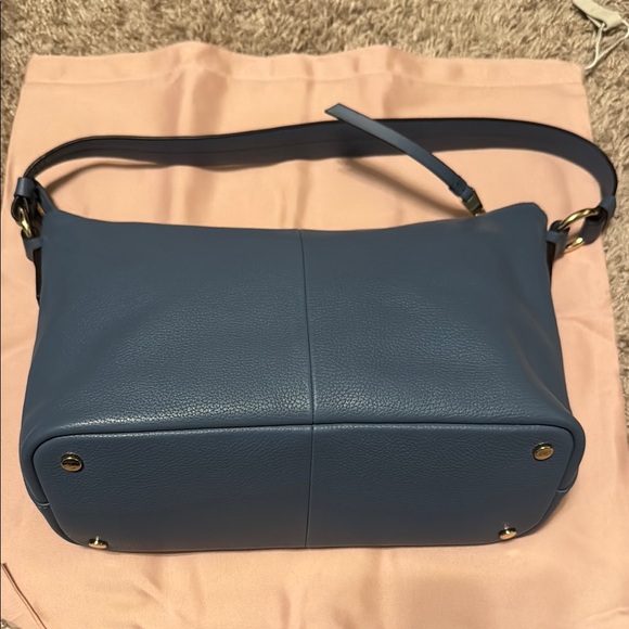 Radley London Lyme Terrace Blue Leather Shoulder Bag - Picture 5 of 9